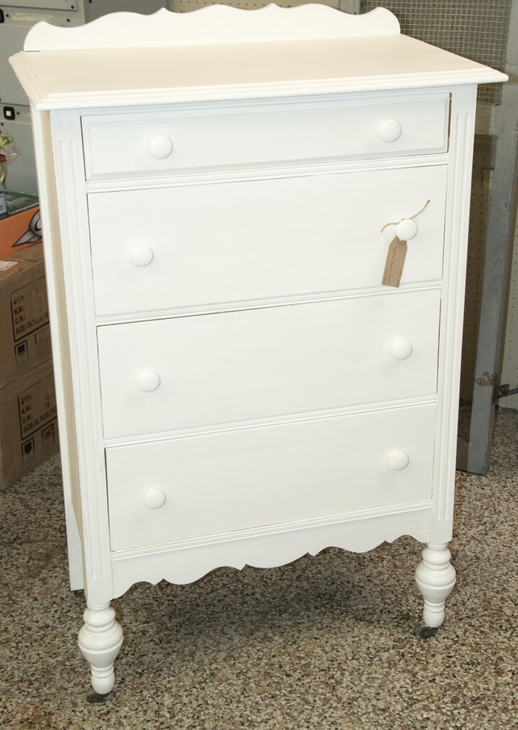 Cottage style dresser using Heirloom Traditions French Vanilla